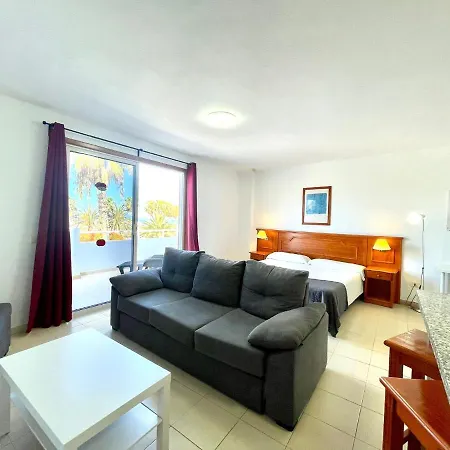 Estudio Con Bonita Vista, Wifi,piscina,cerca Playa Em Tenerife Sur Lägenhet Costa Adeje (Tenerife)