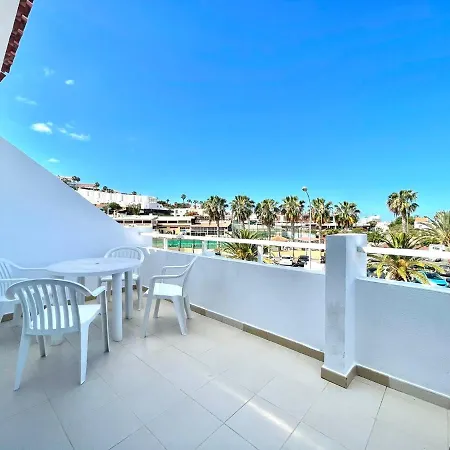 Estudio Con Bonita Vista, Wifi,piscina,cerca Playa Em Tenerife Sur Lägenhet *
