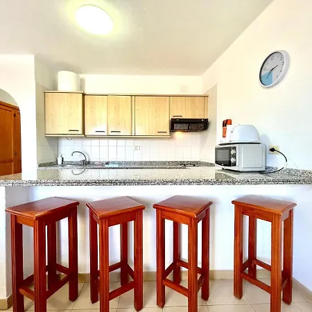 Estudio Con Bonita Vista, Wifi,piscina,cerca Playa Em Tenerife Sur Lägenhet *