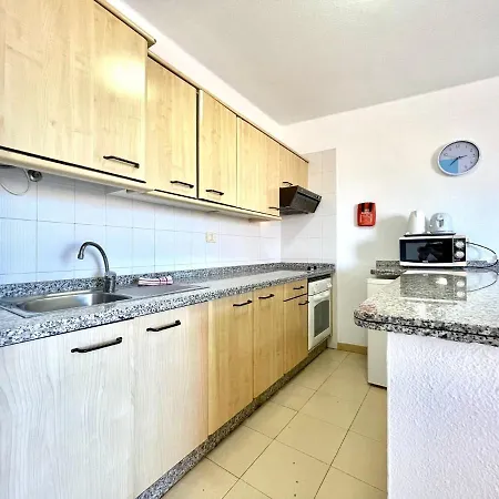 Lägenhet Estudio Con Bonita Vista, Wifi,piscina,cerca Playa Em Tenerife Sur Costa Adeje (Tenerife)