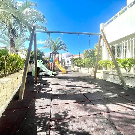 Estudio Con Bonita Vista, Wifi,piscina,cerca Playa Em Tenerife Sur Lägenhet *